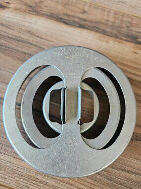 Vintage Calumet Aluminum Pastry Cutter Set of 3